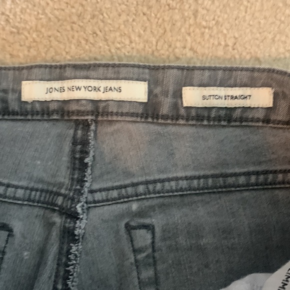 JNY  Light Gray Denim Sz 10 - Picture 7 of 10